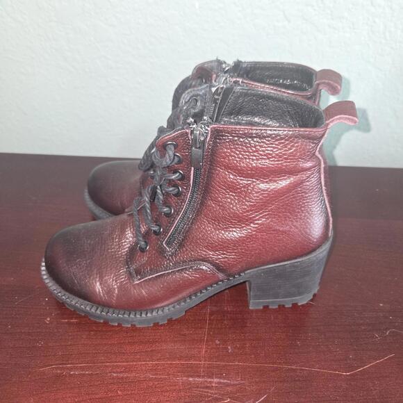 Spring Step Women's Yaritza Burgundy Boots Sz 36- US 5.5-6 - Picture 1 of 14
